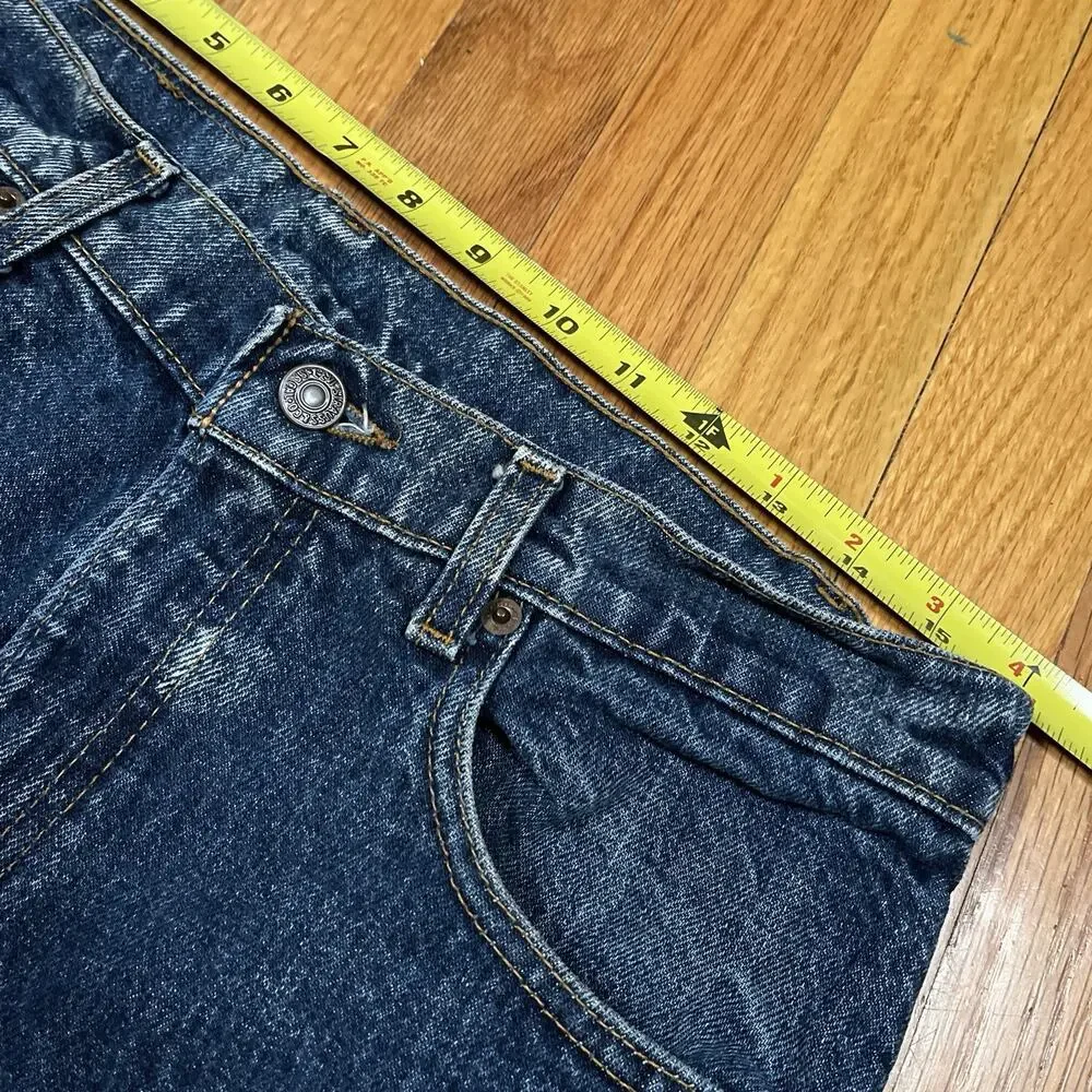 Vintage 80s‎ Levi's 506 XX Denim Jeans Mens 32x31 USA Made Cool Coloration